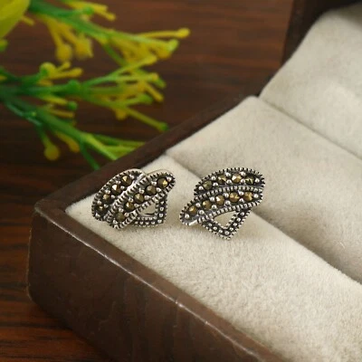 Gioielli Orecchini Ethnici In Zirconia Per Donna In Argento Sterling 925 - Immagine 1 di 4