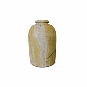 Blumenvase Mittelstück aus natürlichem Travertin Home Design H.35cm - Bild 1 von 1