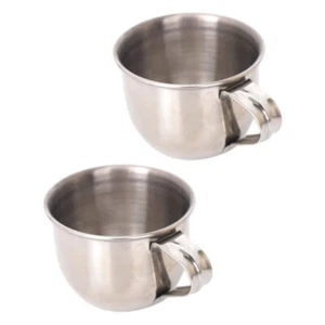 2 Pcs Stainless Steel Water Cup Insulated Bottles Drink Travel Child - Picture 1 of 12