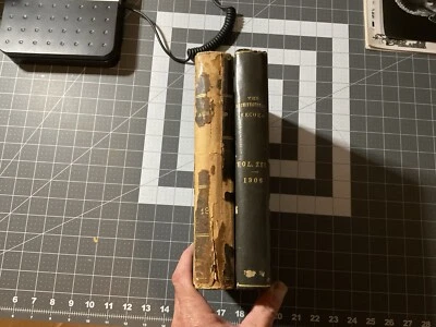 Antique Architectural Record, 1903 July-Dec., 1906 Jan-June, Ex Library, - Image 1 of 4