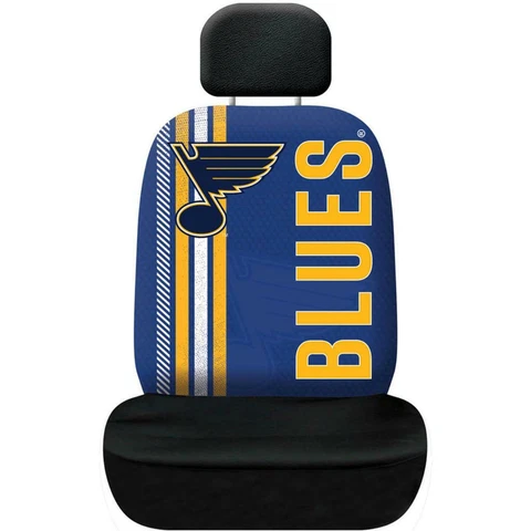 St Louis Blues Rally Design Seat Cover [NEW] NHL Car Truck Seatbelt Bucket Cover