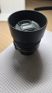 Nikkor 50mm F/1.4G AF-S- Nikon F mount lens, New HB-47 Hood And Bag, mint cond - Picture 1 of 8