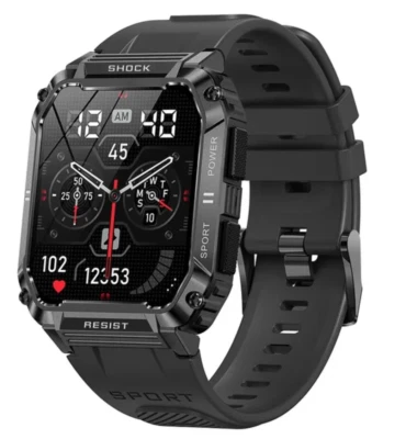 Reloj Inteligente Militar Bluetooth De Hombre Para iPhone Samsung Android
