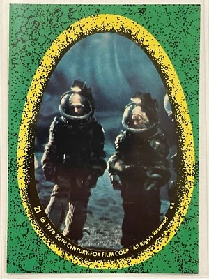 1979 Topps Alien Sticker Dallas, Kane & Lambert #21 Vintage Non Sport Sharp Card - Image 1 of 2