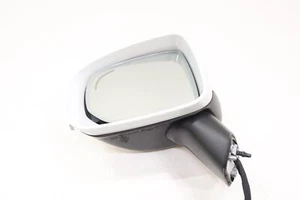 2018 - 2025 VOLVO XC60 FRONT LEFT SIDE DOOR REAR VIEW MIRROR OEM WHITE_707 - Imagen 1 de 11