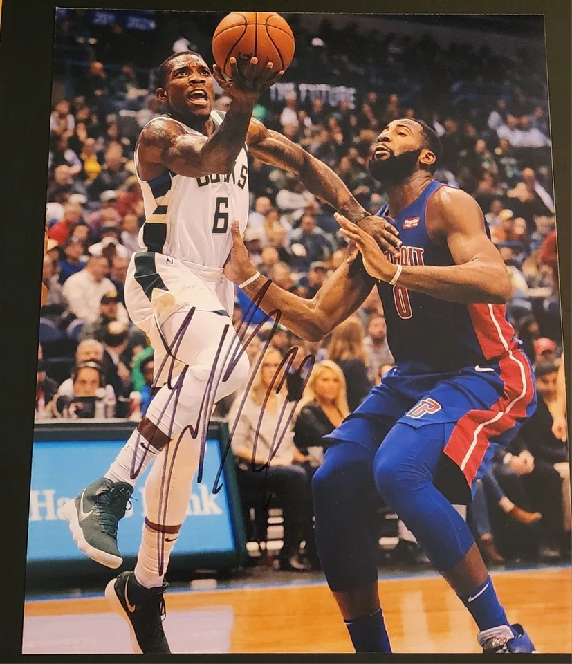Eric Bledsoe firmado 8x10 Milwaukee Bucks 🦌 Kentucky Wildcats Star 🏀 Foto 1 de 1
