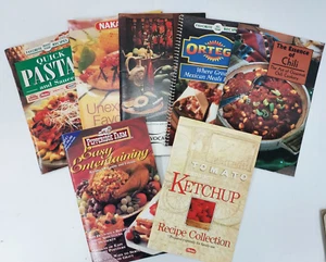 Lot of 7 Cookbooks Sponsored by Food Manufacturers ©1988-2010 - Picture 1 of 15