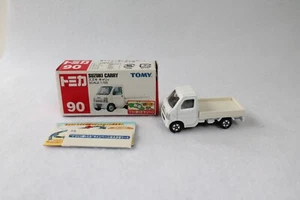 TOMICA 90 First Box with promo leaflet  Suzuki Carry Kei Truck White 2003 - Picture 1 of 3