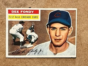 1956 Topps Dee Fondy Gray Back #112 VG - Picture 1 of 2