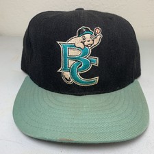 Vintage Minor League Baseball Brevard County Manatees New Era Snapback Hat 6 7/8