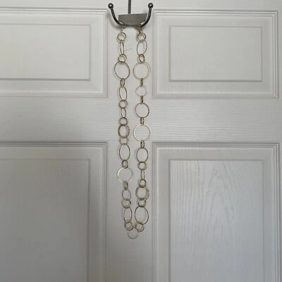 Laura Ashley золотистый цепочка моды ожерелье круги кубический цирконий - Изображение 1 из 4