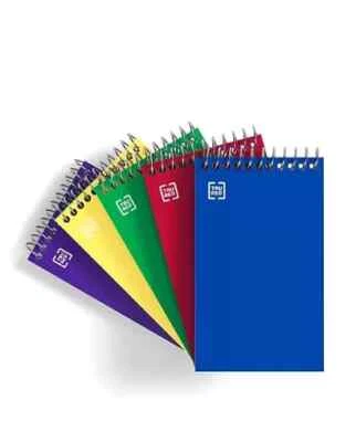 TRU RED Memo Pads 3" x 5" College Ruled Assorted Colors 75 Sheets/Pad, 5 Pack - Image 1 of 2
