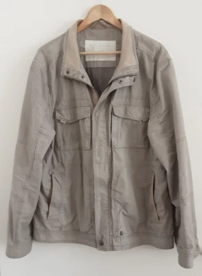 C & A Herrenjacke (Übergangsjacke) Gefüttert Beige Gr. 58 Top Zustand - Bild 1 von 4