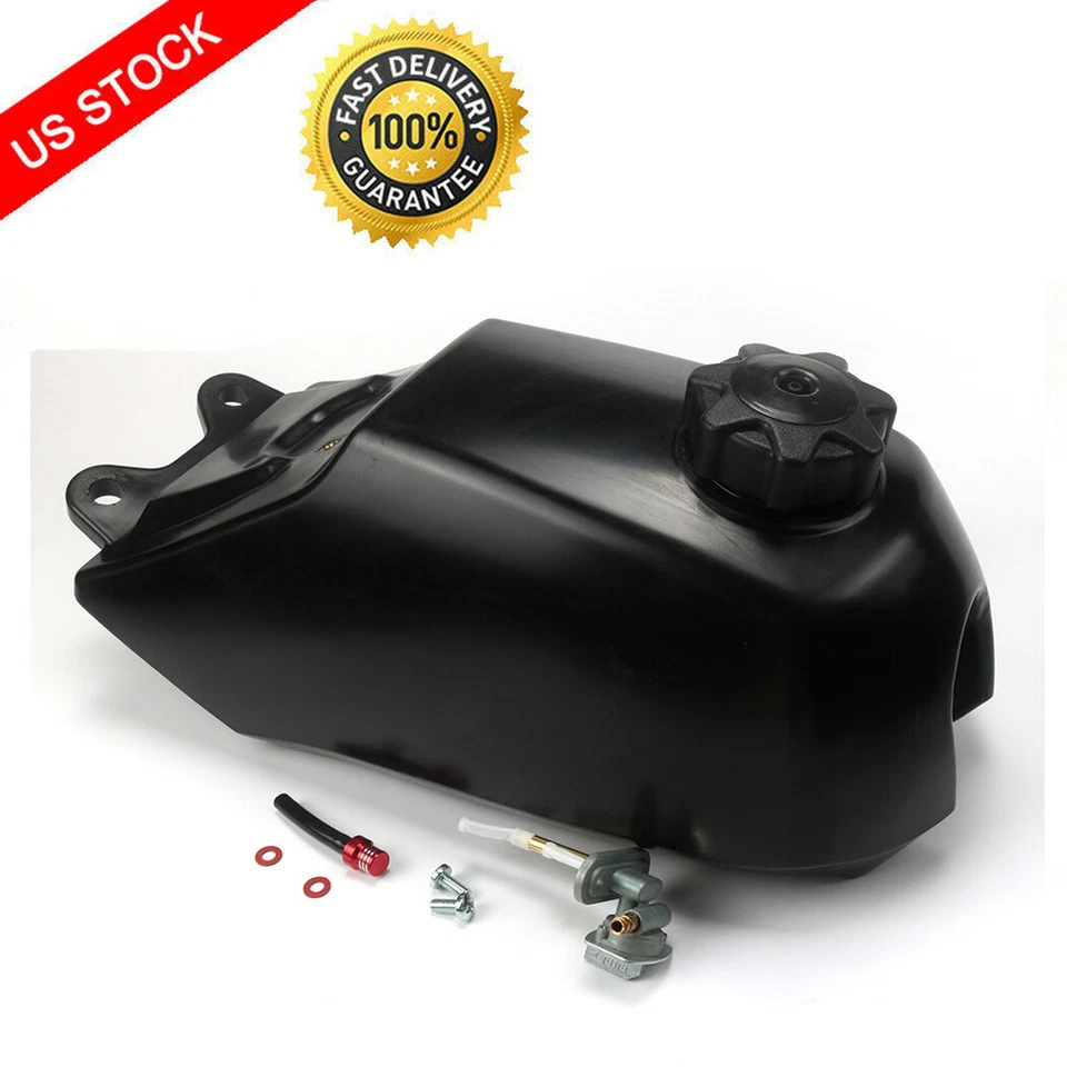  Fuel Tank For 1985 1986 1987 1988 Yamaha Big Wheel 200 BW 200 Plastic Black - Image 1 of 4