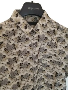 Herren BURBERRY PRORSUM RUNWAY Kurzarm Hemd Größe Medium. UVP 425£ - Bild 1 von 12
