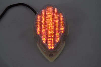 Lanterna traseira de freio LED transparente int. Sinal de seta Yamaha 2004-2015 XV1700 Road Star - Imagem 1 de 4