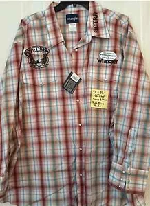 National Finals Western ACTRA Contestant Patriot Shirt Wrangler Team Roper 4X - Picture 1 of 6