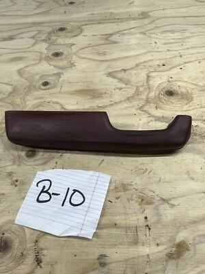 1981 1982 1983 FORD ESCORT Mercury Lynx Door Armrest Arm Rest Maroon Red Used Oe - Image 1 of 4