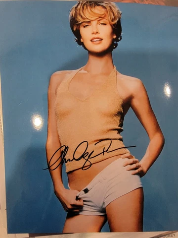 Charlize Theron Signed Photo Cover