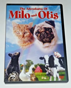The Adventures of Milo and Otis DVD animal adventure movie cute pug dog & kitten - Imagen 1 de 8