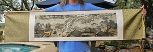 New Embroidered Silk Chinese Scroll Along the River During the Qingming Festival - Picture 1 of 23
