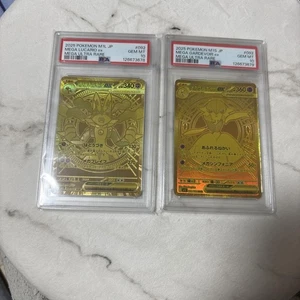 Pokemon Lucario ex y Mega Gardevoir ex MUR Par Dorado PSA10 GEMA MT Juego Secuencial - Imagen 1 de 2