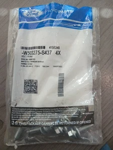 Tornillos de sensor de árbol de levas originales Ford (4) W503275-S437 - Imagen 1 de 1