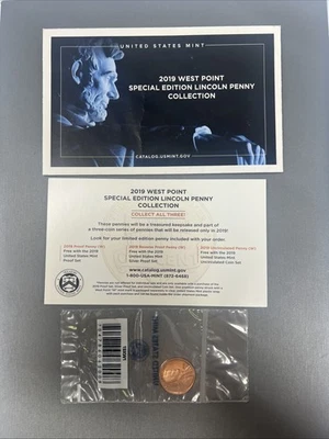 2019 West Point Special Edition Lincoln Penny Collection #1234 - Image 1 of 3