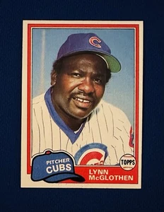 1981 TOPPS #609 LYNN McGLOTHEN CHICAGO CUBS NM-MT or BETTER 86 WINS '74 ALL STAR - Picture 1 of 2
