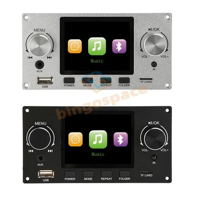 2.8inch IPS Bluetooth MP3 Decoder Board TF USB Car Amplifier Audio Player 2CH - Bild 1 von 4