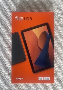 Amazon Fire HD 8 Latest 2024 8" HD tablet with Wi-Fi 3GB / 32 GB Black New - Picture 1 of 1