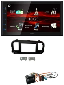 JVC USB Bluetooth MP3 DAB 2DIN Autoradio für Peugeot Expert Traveller ab 2016 - Bild 1 von 8