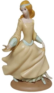 Estatuilla coleccionable de decoración de pastel Cenicienta Wilton 1974 cinco pulgadas - Imagen 1 de 9