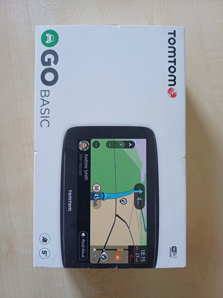TomTom Go Basic 5" PKW Navigationssytem - Schwarz - Bild 1 von 1