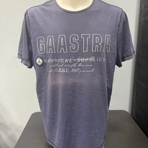 Gaastra Nautical Supply T-Shirt Blue Embroidered - Picture 1 of 4