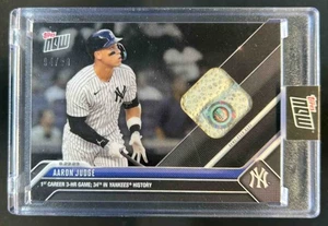 2023 Topps Now Aaron Judge Relics Negro #94/99 Yankees - Imagen 1 de 2