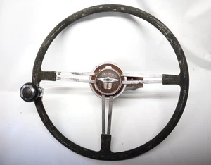 VINTAGE - BUICK BANJO STEERING WHEEL - PARTS ONLY - Picture 1 of 4