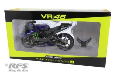 Yamaha YZR M1 Valentino Rossi Monster MotoGP Saison 2020 1:12 Minichamps - Bild 1 von 2