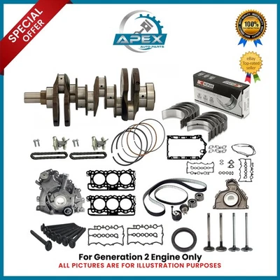 LAND ROVER RANGE ROVER 3.0 CRANKSHAFT, BEARINGS, GASKET & ENGINE PARTS - GEN 2 - Image 1 of 4