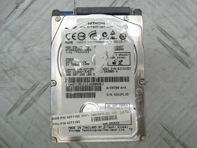 Hitachi 250GB 5400RPM SATA 3.0Gb/s 5V 700mA HDD Z5K320-250 HTS543225A7A384 - Image 1 of 4