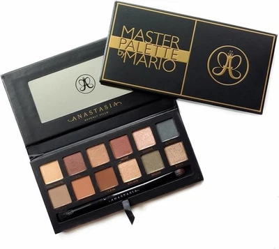 Anastasia Beverly Hills Lidschattenpalette Master von Mario volle Größe 14 Farbtöne