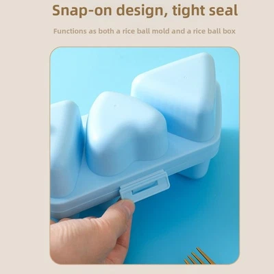 Foldable 6 in 1 Onigiri For Mold Triangle Rice Ball Maker for Easy Storage - Image 1 of 3