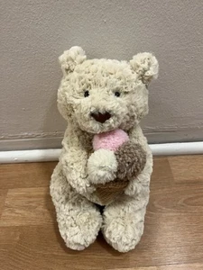 Jellycat Bartholomew Bear “Ice Cream” NY Limited 2025 M Rare US fast shipping - Picture 1 of 8