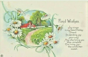1900's Vintage Postcards to Marjorie "Have you found any Mayflowers" Vanita - Picture 1 of 4