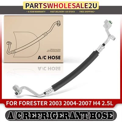 Línea de manguera de descarga de aire acondicionado para Subaru Forester 2003 2004-2007 H4 2,5 L 73421SA000 Foto 1 de 4