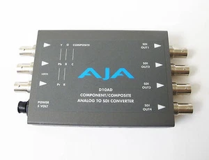 AJA D10AD Convertitore Video Analogico-Digitale Encoder 10 Bit SDI (senza alimentatore) - Foto 1 di 5