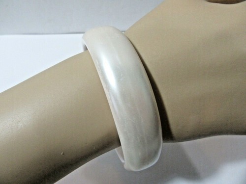 OFF WHITE BRACCIALE BRACCIALE BIANCO PERLA BIANCO SPORCO LUCIDO VINTAGE