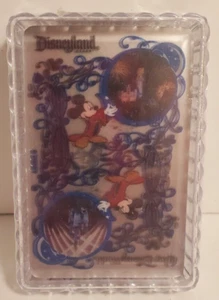 Disneyland Walt Disney World Translucent Playing Cards New & Sealed. - Picture 1 of 3