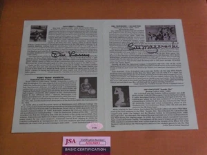 1994 Hall's Nostalgia Show Flyer , Signed by Bill Mazeroski & Don Larsen, JSA - Picture 1 of 7