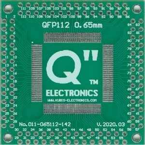 QFP112, LQFP112, BQFP112 0.65mm(0.026") to 4 x IDC2x14 [CA] - Picture 1 of 1